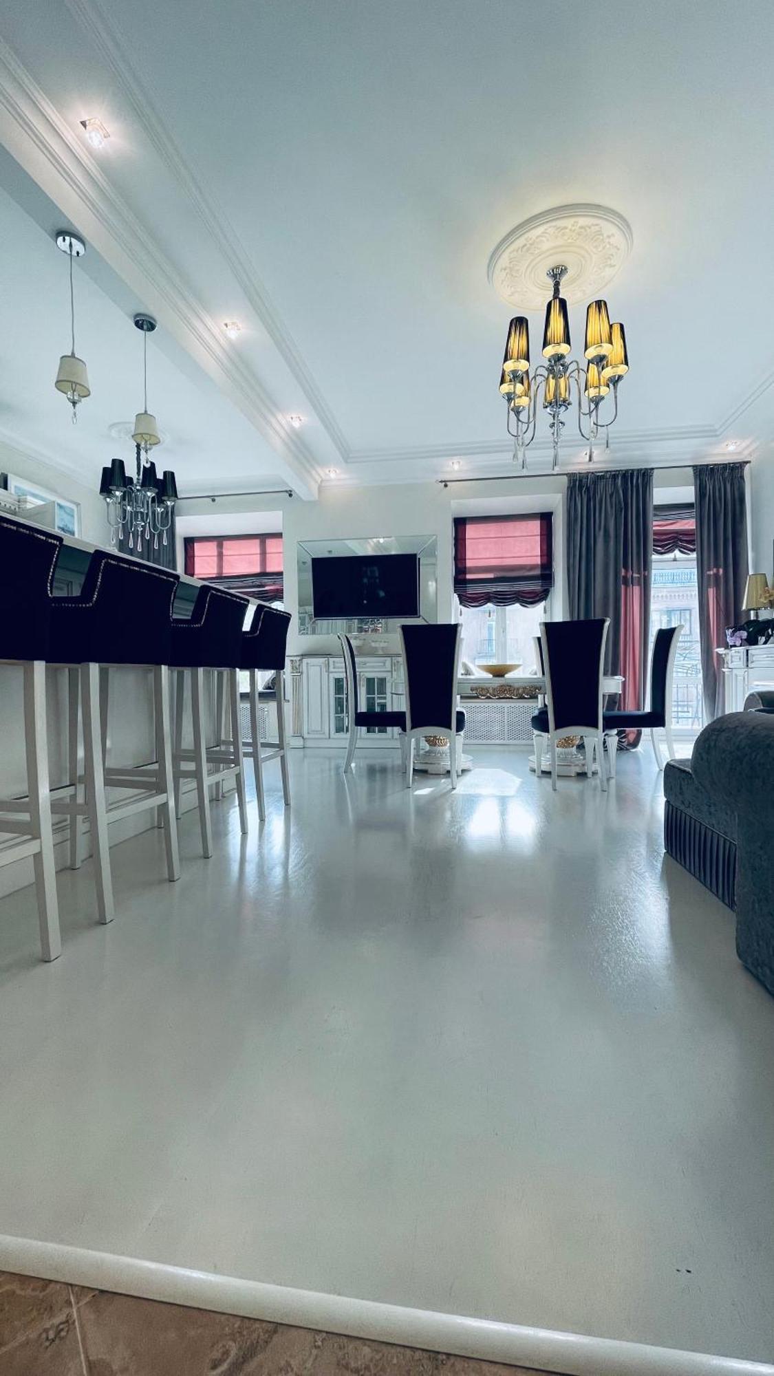Luxury Design Apartments In The Center Of Kiev Luaran gambar
